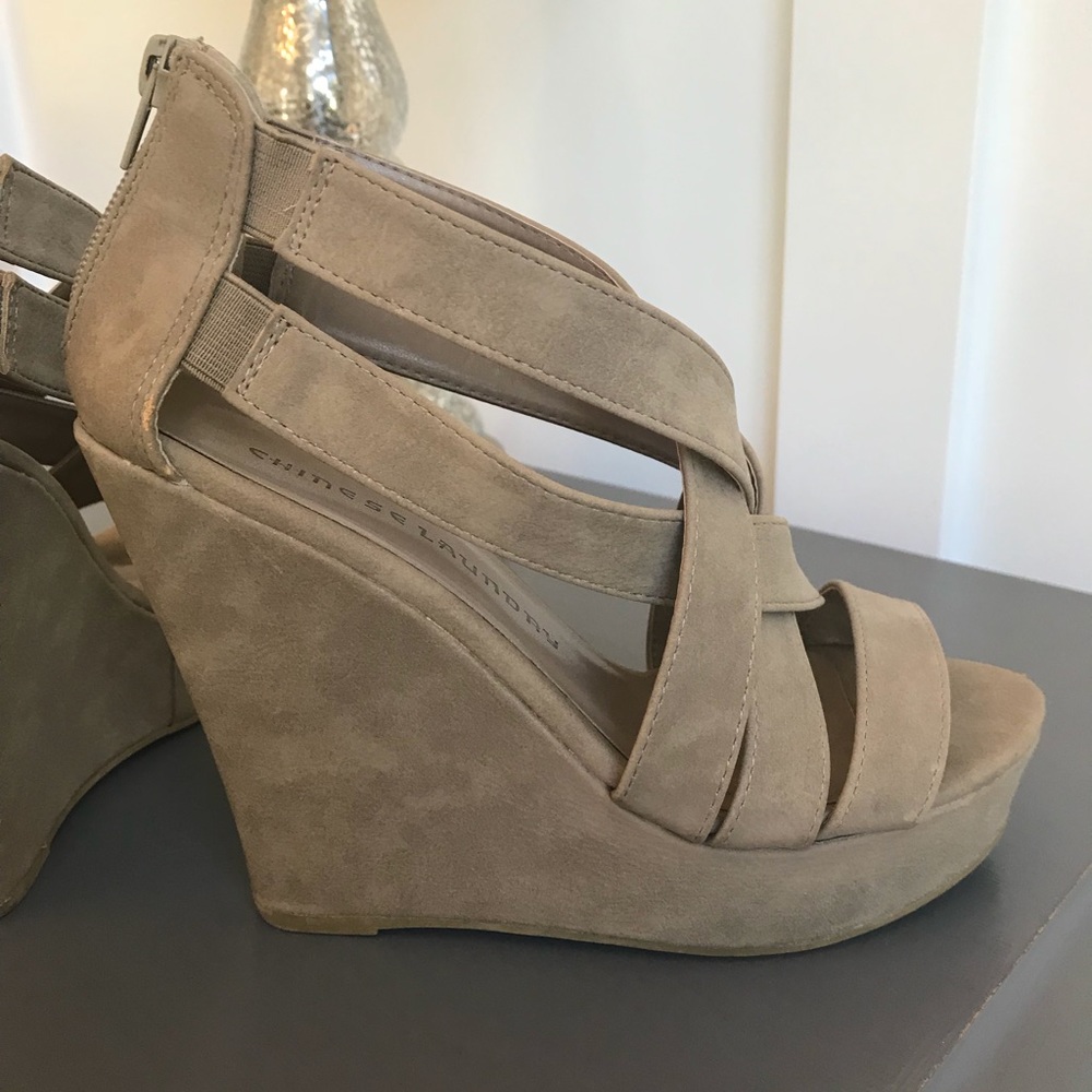 Chinese Laundry Mighty Wedge Strappy Sandal